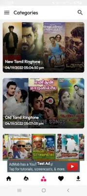 TAMIL RINGTONE - 2023 தமிழ் android App screenshot 0